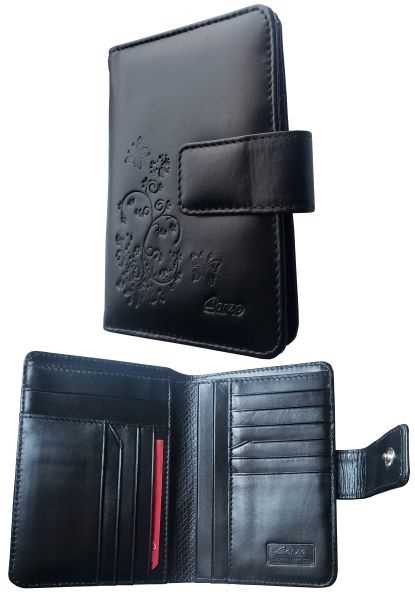 533B - Passport wallet in calfskin leather for women -Turín. - Image 2