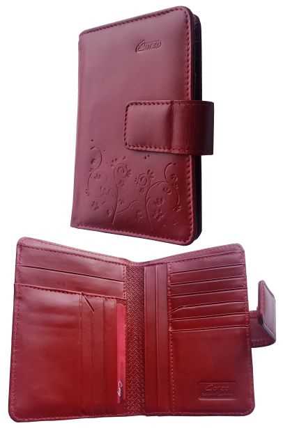 533B - Passport wallet in calfskin leather for women -Turín. - Image 3