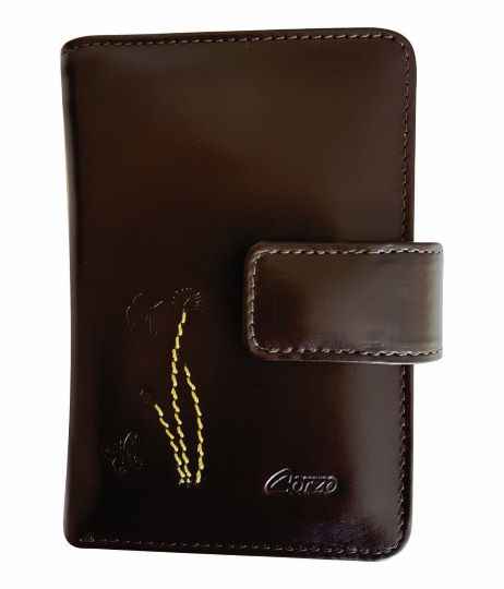533B - Passport wallet in calfskin leather for women -Turín. - Image 5