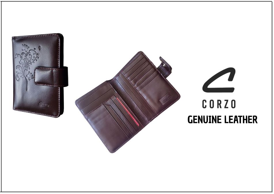 533B - Passport wallet in calfskin leather for women -Turín.