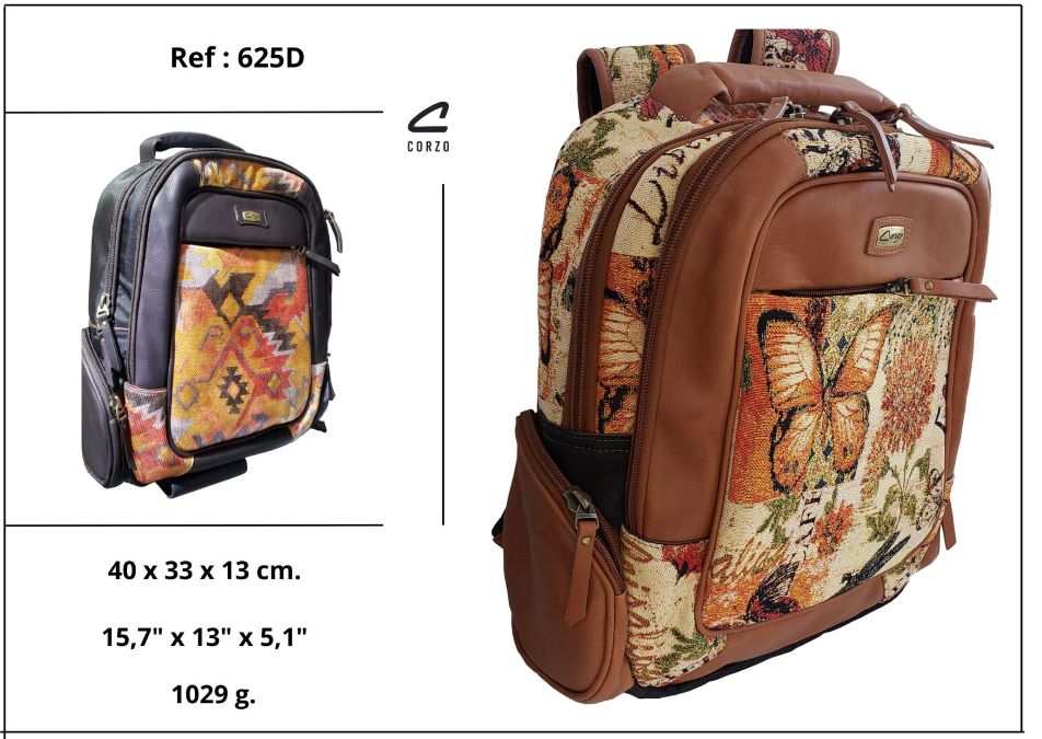 625D - Genuine leather backpack for women - DieterD