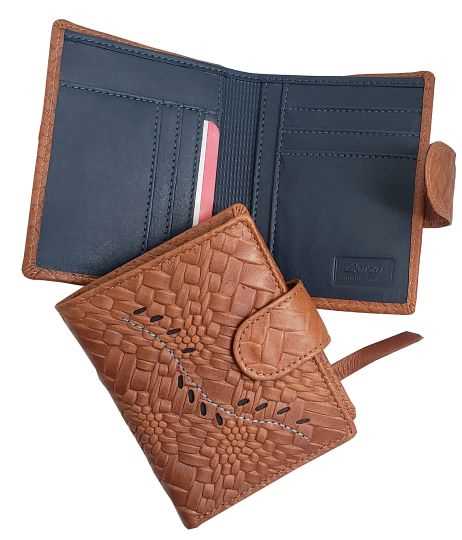 645B - Medium leather wallet for women - Filadelfia - Image 3