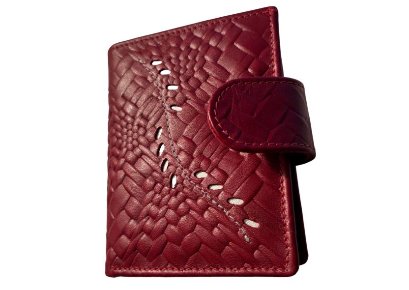645B - Medium leather wallet for women - Filadelfia - Image 3