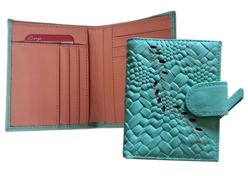 645B - Medium leather wallet for women - Filadelfia - Image 6