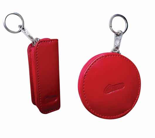 897 - Face powder case with lipstick holder in GENUINE CALFSKIN LEATHER - Luxury. - Image 4