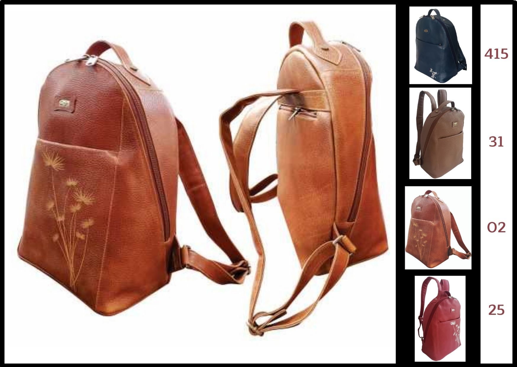 tula leather backpack