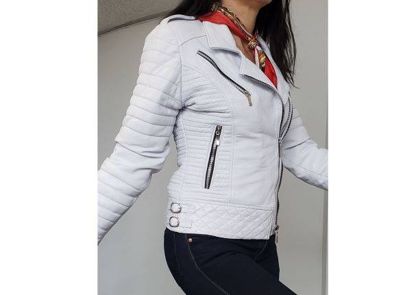 032V - Sheepskin leather jacket for women - Linda - Image 2
