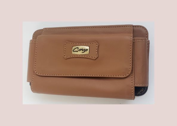 127 - Horizontal cell phone holder in leather - Cel4 - Image 3