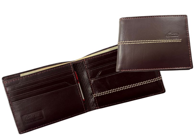 634B - Men's Genuine Calf Leather Wallet - Chicago - Image 7