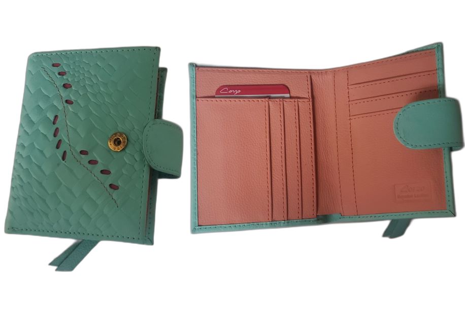 645B - Medium leather wallet for women - Filadelfia - Image 6