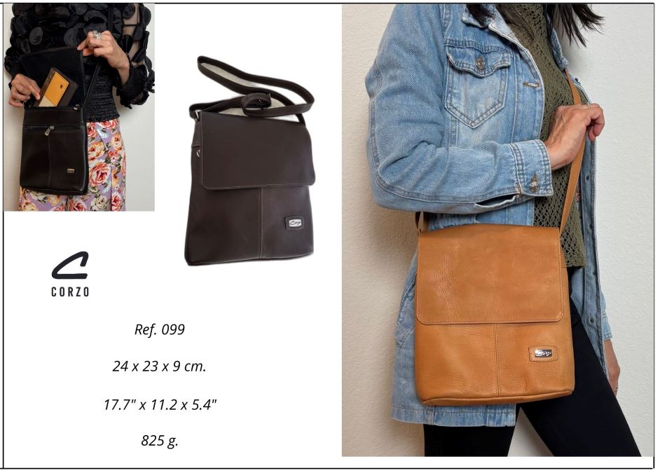 332F - Premium Genuine leather bag - Vanessa - Image 7