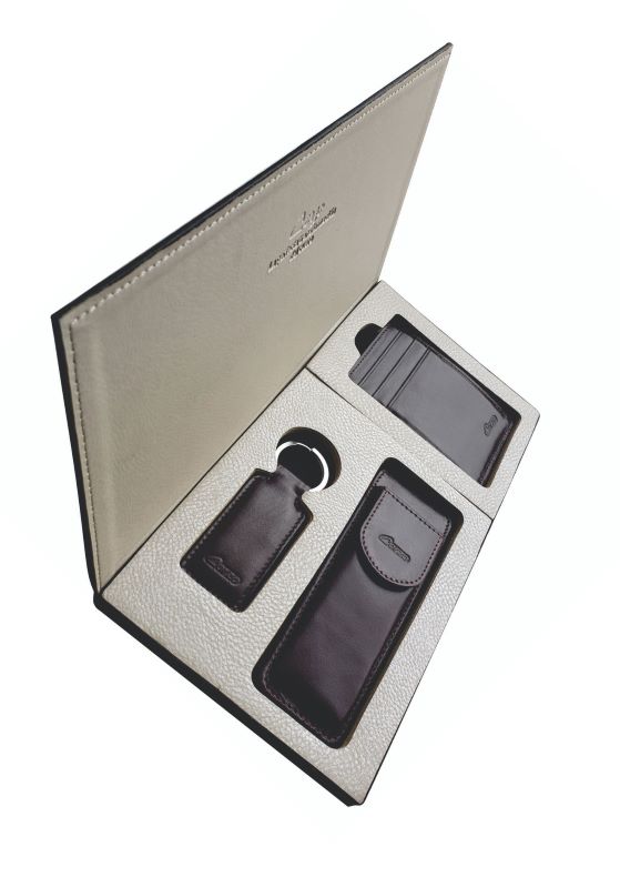 894 Keychain Pen Holder and Document Holder Set x 3 - Black (20)