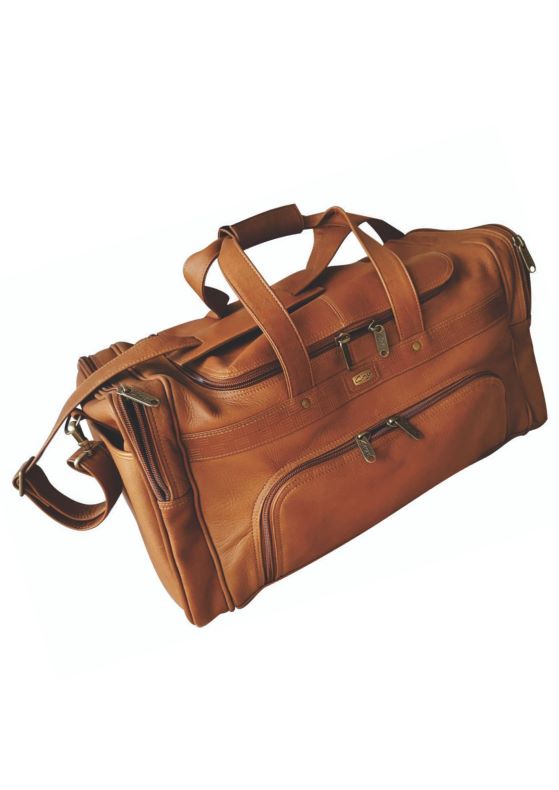 900B Tula Leather Briefcase Traveller - Honey (02)