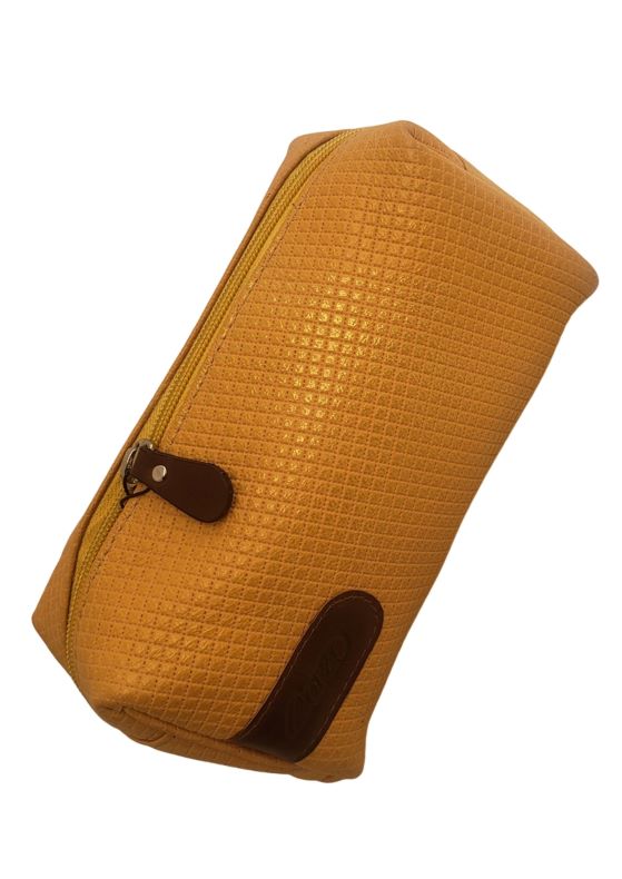 794D Cosmetic Bag Cinnia - Mustard/Brown (251)