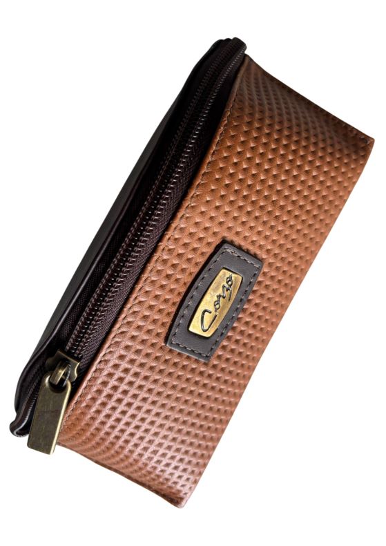 057 Zipped Glasses Holder Look - Tan (02)